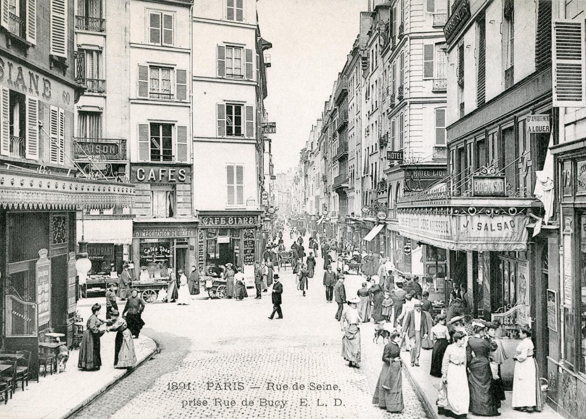 Hotel La Louisiane Paris Bagian luar foto